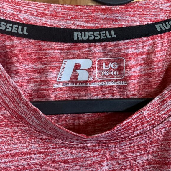 Russell Athletic Red Heather University Of Alabama "Roll Tide" Graphic Tee Shirt - Picture 9 of 9